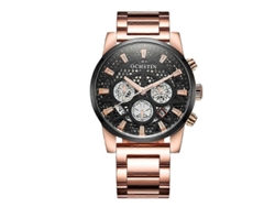 Reloj de cuarzo multifuncional impermeable para hombre Ochstin 7241 con correa de acero Hengrongshen