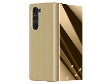 Funda Folio para Samsung Galaxy Z Fold 5 AVIZAR Acrílico Dorado