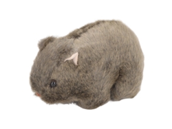Adorable Almohada De Peluche De Hámster Suave De 18 Cm