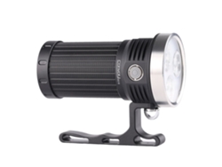 Linterna LED de alto rendimiento Tir-convoy 3x21e 519a 3000k-60 grados, 12000 lúmenes, recargable con batería 21700 para camping y senderismo