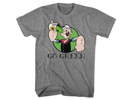 Camiseta ROCKINSTONE Go Green Popeye (S)