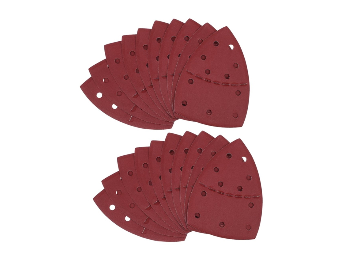 60 Piezas De Papel De Lija Triangular Para Accesorio De Lijadoras Orbitales