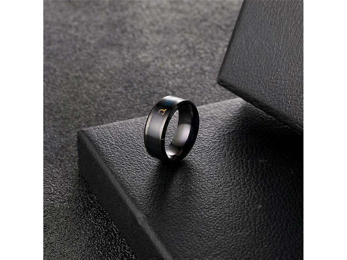 Anillos inteligentes de acero y titanio sensibles a la temperatura y al estado de ánimo para hombre y mujer. Nostalgia88