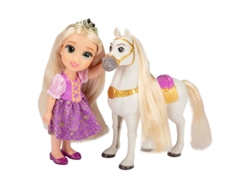 Conjunto de Princesas Disney Rapunzel y Maximus 15 cm 221584 I Jakks