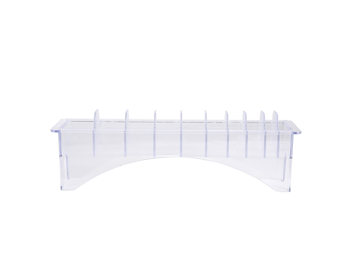Caja Organizadora Para Peines De Limitación Y Pisos De Cortapelos Con 10 Espacios Almacenamiento