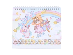 1 juego Calendario de papel ALLINLESS