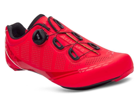 Zapatillas para Hombre SPIUK Carretera Aldama Rojo para Ciclismo (EU 48)