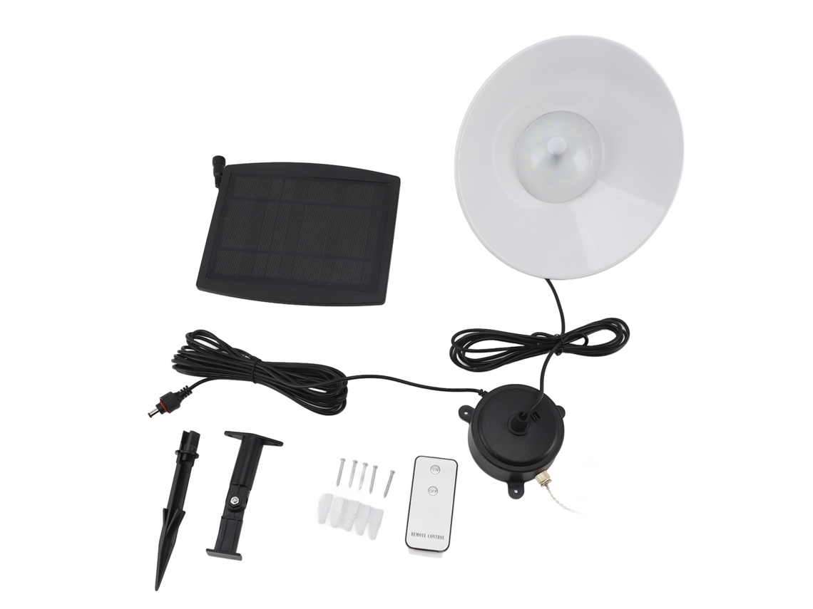 Rebe-lámpara Colgante Solar Impermeable Con Interruptor De Cadena Y Control Remoto Led Para Jardín Patio Granero