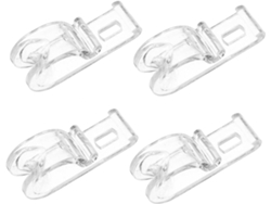 Acessórios Para Cortinas De Enrolar Ganchos Decorativos Com Clips Para Fixação Segura