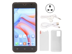 Smartphone De 5 Pulgadas, 2 Gb De Ram, 16 Gb De Disco Duro, Android 11, Batería De 4800 Mah, Mtk6580, 8 Núcleos, Pantalla Hd, Negro, Enchufe Británico.