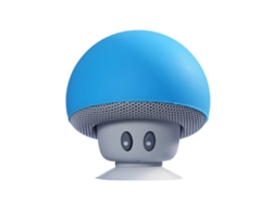 Mini Altavoz Inalámbrico Portátil Bluetooth Con Forma De Hongo, Micrófono Y Ventosa Para Smartphones Y Tabletas.