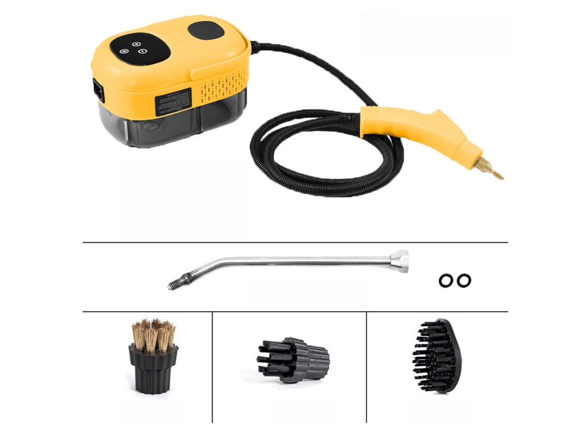 Limpiador a vapor de alta presión y alta temperatura de 2500 W, adecuado para la limpieza de cocinas y automóviles.