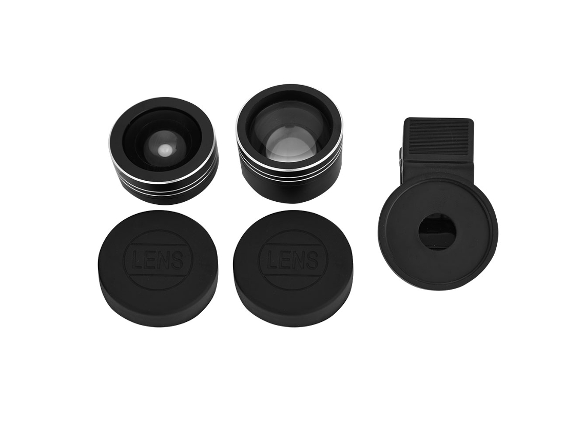 Kit de lentes para teléfono móvil EOOCOO (teleobjetivo, gran angular)
