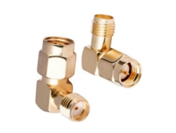 20 Unidades rp-sma Macho A Rp-sma Hembra adaptador Conector Rf Rp-sma-jk Ángulo Recto Macho A Hembra Transmisión Señal Antenas Drones Fpv Rc