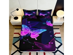 Microfibra Estampado Funda Microfibra Diseño Almohada Juego Color 200x25cm