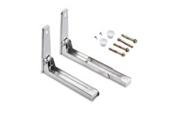 Estante para horno de acero inoxidable, soporte para microondas plateado Inf.