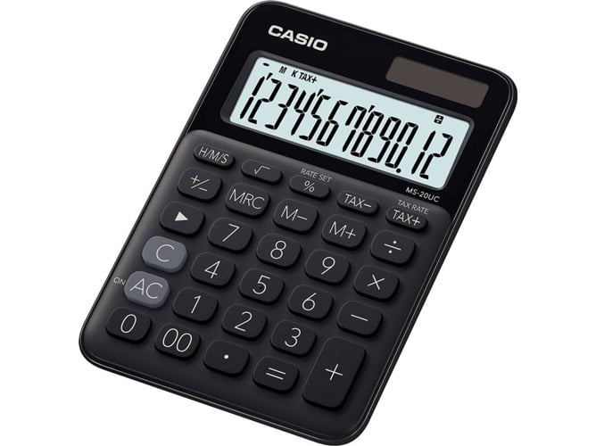 Calculadora Básica CASIO MS-20UC-BK