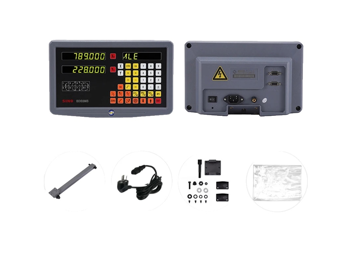 Pantalla LCD Sino Dro, compatible con 2 ejes y 4 ejes, interfaz de usuario multilingüe, SDS2MS OEM (2 ejes)
