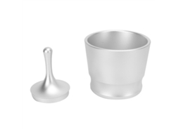 Anillo de aluminio para taza medidora de café Primerox de 51 mm. Accesorio para café.