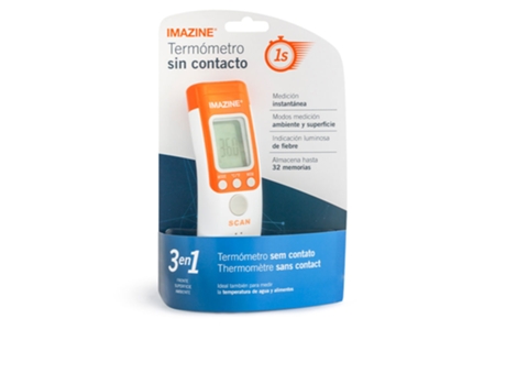 Termómetro IMAZINE Sin Contacto 3 En 1