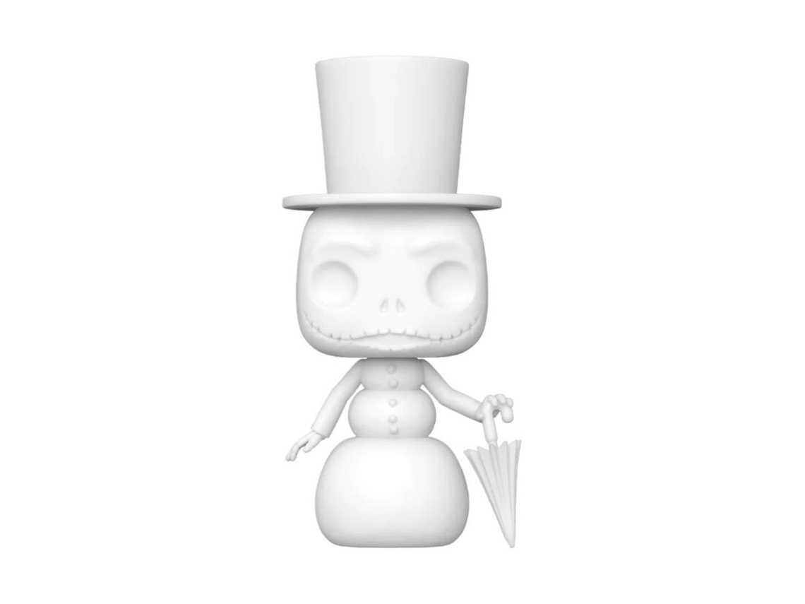 Figura Funko EL PRÓXIMO MUNDO DE JACK Muñeco de nieve Jack Diy Pop! Vinilo