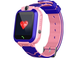 Smartwatch S12A Multifunctional Kids Android/ IOS 1.44'' Rosa