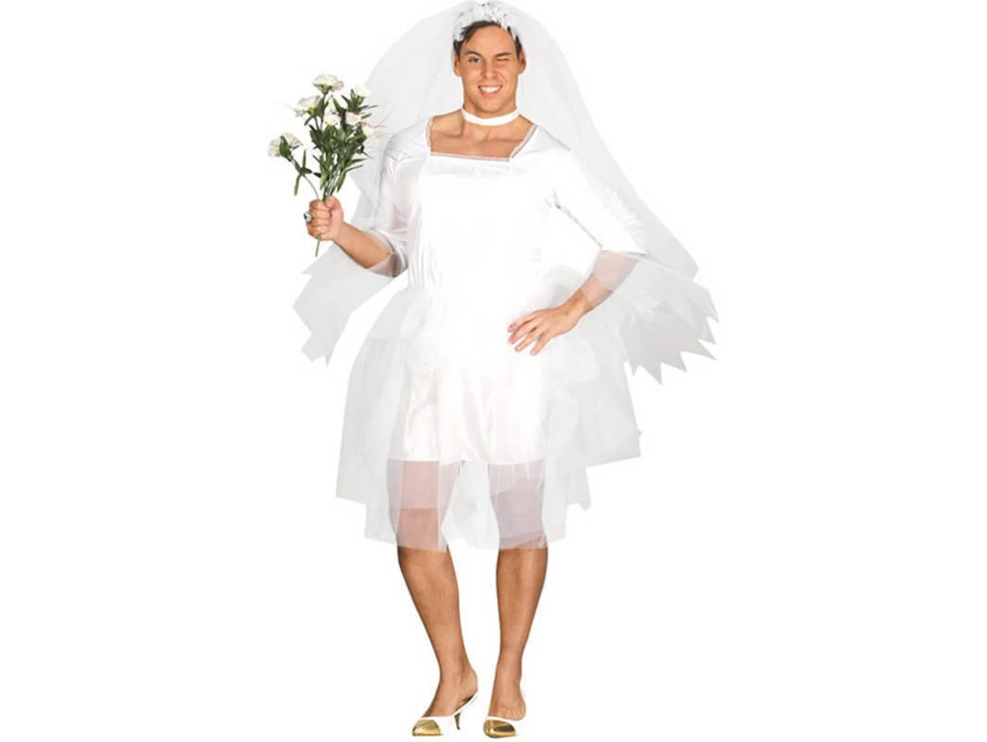Disfraz de Hombre DISFRAZZES Novia (Talla: M)
