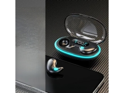 Auriculares Inalámbricos Bluetooth 5.3 Auténticos (negros), Resistentes Al Agua, Con Cancelación De Ruido Y Micrófono.