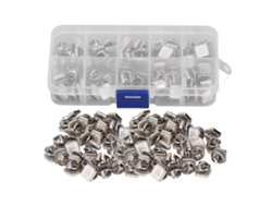 150 Botones De Broche Blancos Prensados Para Costura De Cuero Diy, Fijaciones Duraderas.