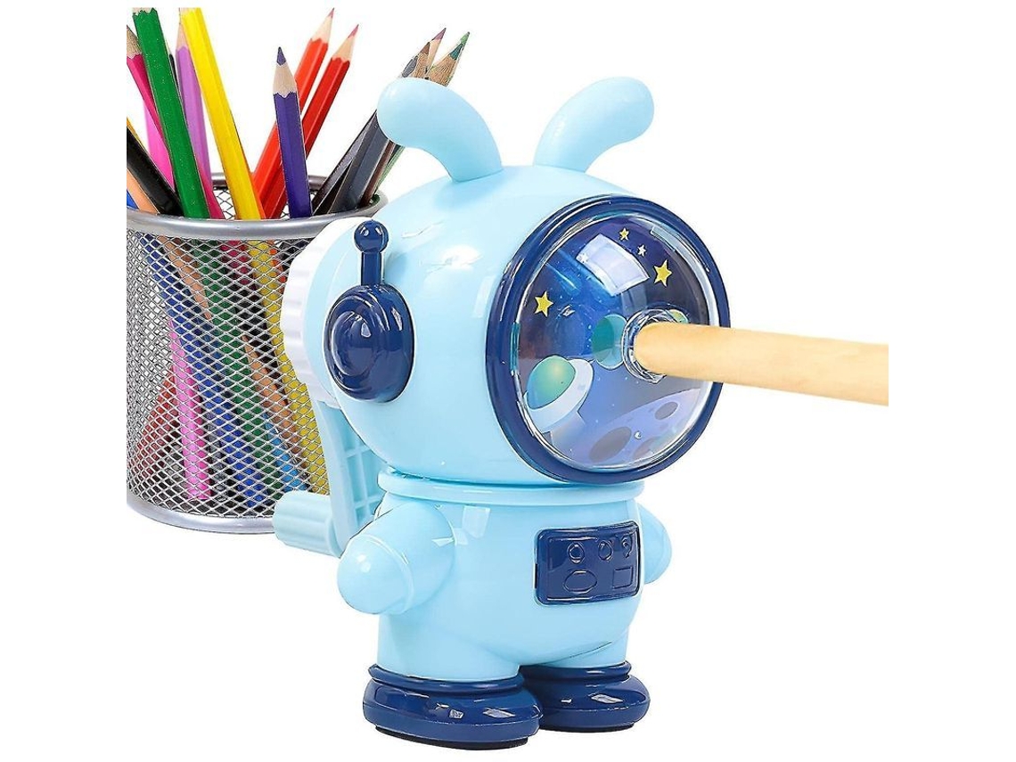 2026-sacapuntas Manual Conejo Espacial, Ajuste De Afilado, Diseño Antideslizante, Ideal Para Estudiantes Y Regalos