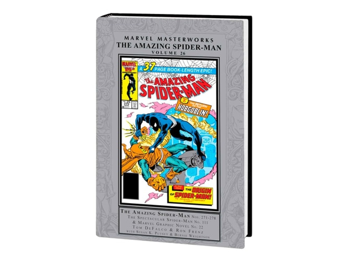 Libro Marvel Masterworks The Amazing Spider-Man Vol. 26 de Tom Defalco e Marvel Various (Inglés - Tapa Dura)