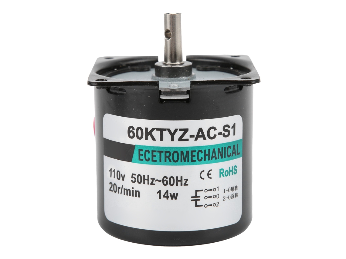 Motor síncrono CA 14w com ímã permanente 20rpm 110v S/MARCA