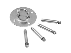 Soporte De Gancho De Tornillo De Acero Inoxidable 304 Para Yoga Aéreo Hamaca Columpio Con 4 Tornillos Capacidad 500kg