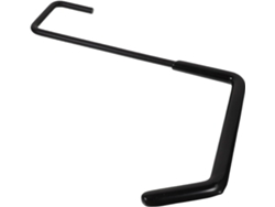 Gancho S Grande Resistente Acero Galvanizado Negro Colgar