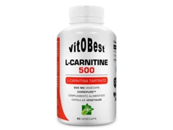 Complemento Alimentar VITOBEST L - Carnitine 500 (60 Cápsulas)