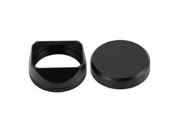Capucha De Lente Cuadrada De Aleación De Aluminio Para Cámara X100vi X100v Con Tapa Y Filtro Externo Compatible