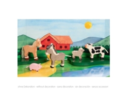 Animales de granja de Holztiger