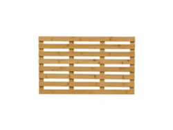 Relaxdays Alfombra Baño Bambú, Alfombrilla Ducha Antideslizante Madera, Sauna, Interior/exterior, 66 X 40 Cm, Natural