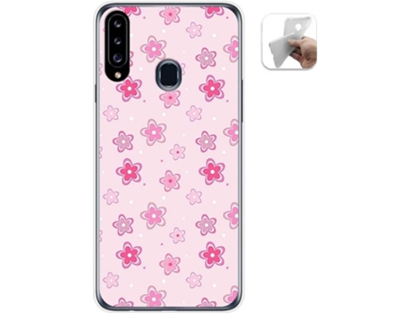 Carcasa Samsung Galaxy A20s TUMUNDOSMARTPHONE Flores Multicolor