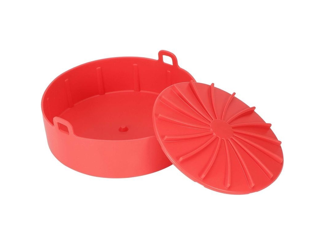 Base Desmontable De Silicona Para Freidora De Aire, Molde De Horneado Reemplazo De Canasta, Plato, Bandeja