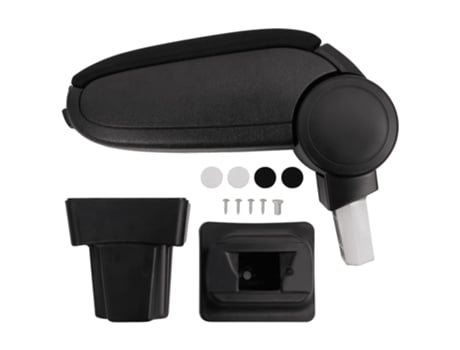 Reposabrazos para Coche VIDAXL ABS Negro 11,5x32x(30-50) cm