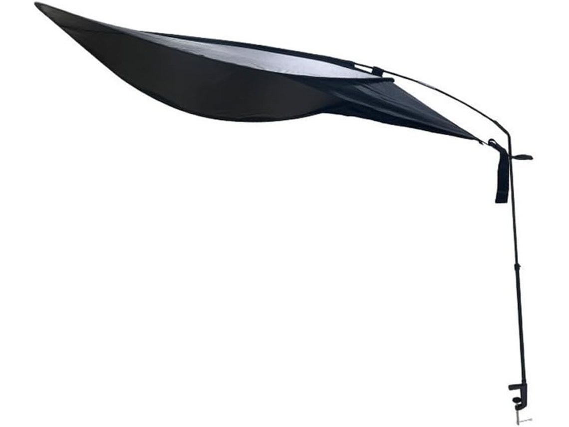 Parasol De Calidad Informática Con Mástil Y Cabezal Giratorios Para Aplicaciones Multiusos.