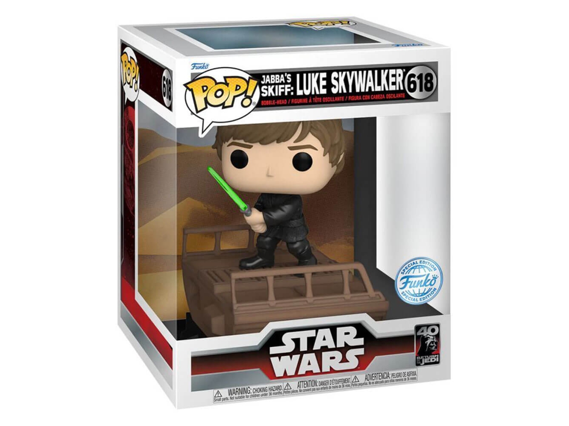 Figura Funko Luke Skywalker Build-A-Scene Excluido en EE. UU. Pop! Deluxe STAR WARS
