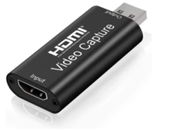 Tarjeta de captura de audio y video HDMI a USB 1080P portátil, Plug and Play para grabación y transmisión de video en vivo, color negro Yizhood