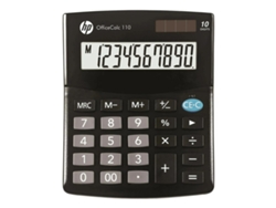 Calculadora HP Hpkoc110 de plástico negro