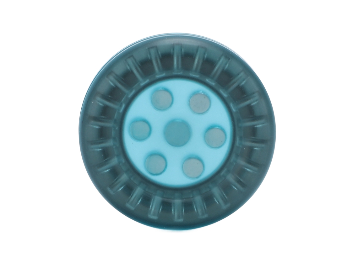 Moneda Táctil Deslizante Para Adultos, Juguete Sensorial Portátil, Azul Cielo.