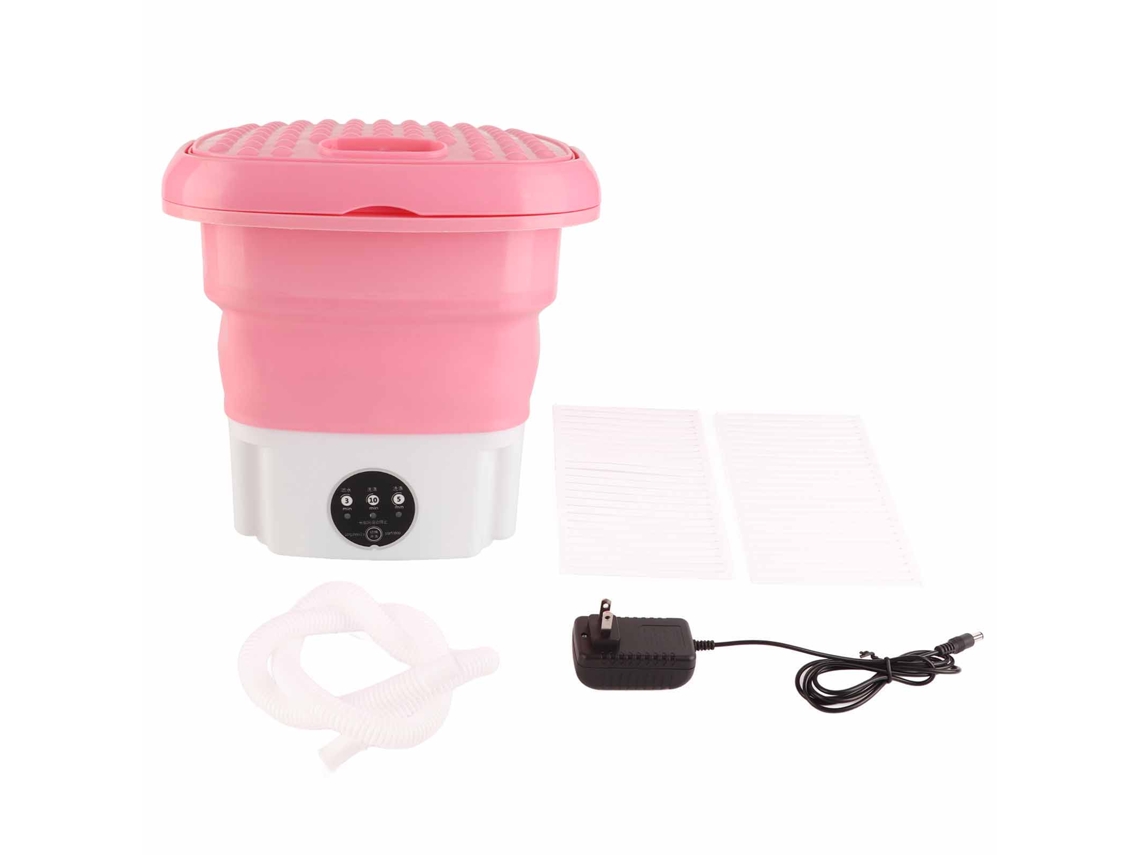 Lavadora Plegable Portátil Con 3 Modos: Limpieza Profunda, Automática, Ideal Para Viajes Y Bebés.