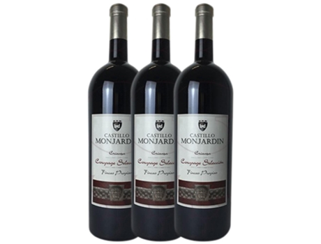 Vino CASTILLO DE MONJARDÍN Castillo De Monjardín Navarra Crianza (1.5 L - 3 unidades)
