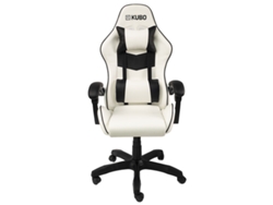 Silla Gaming Kubo Branca E Preta