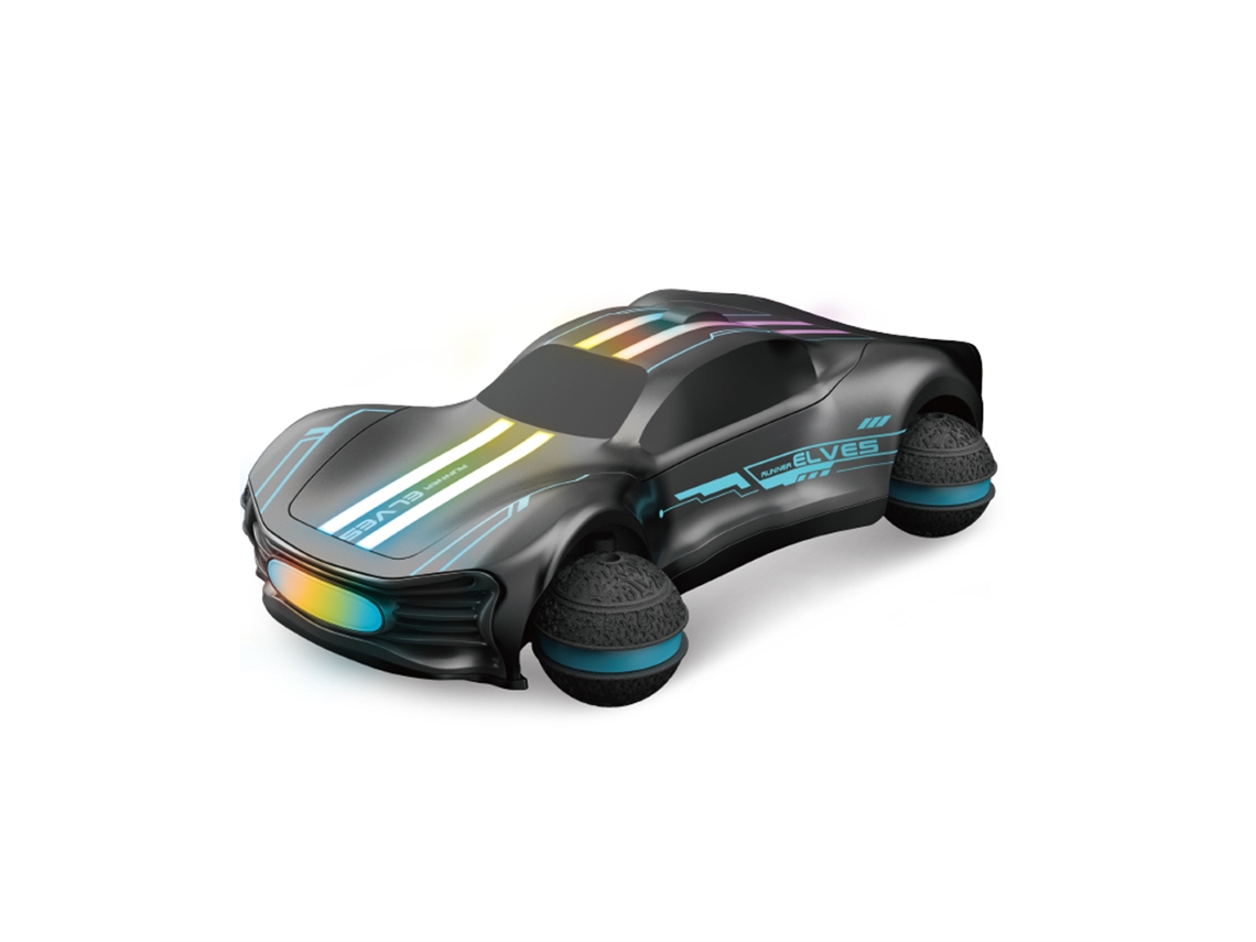 Negro333-yl24161 2.4g 4wd Coche Rc De Drift Con Luces Led De Alta Intensidad Y Control Proporcional Completo